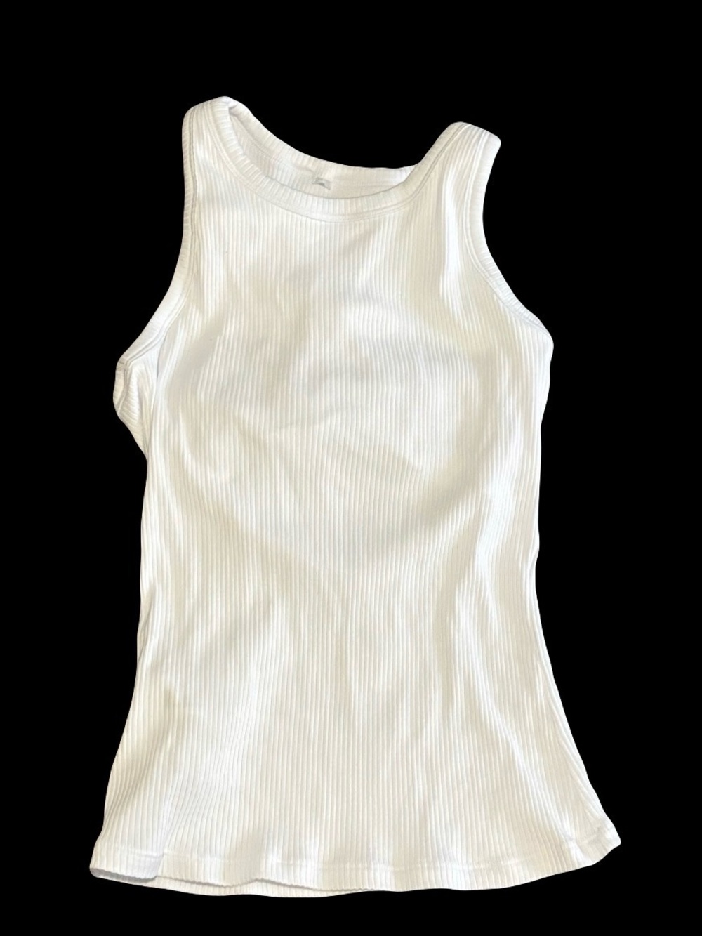 Fabletics Size: S Women’s White Tank Top with Unpadded Bra Layer for Support